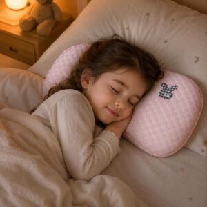 CASA-NEST Memory Foam Kids Pillow for Sleeping (53X30 CM)