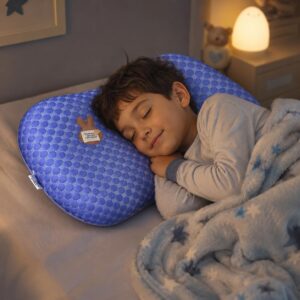 CASA-NEST Memory Foam Kids Pillow for Sleeping (53X30 CM)
